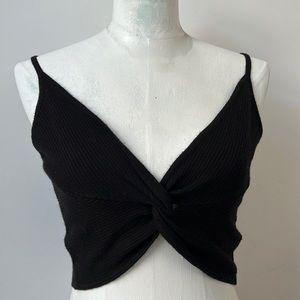 Sweater style tank top